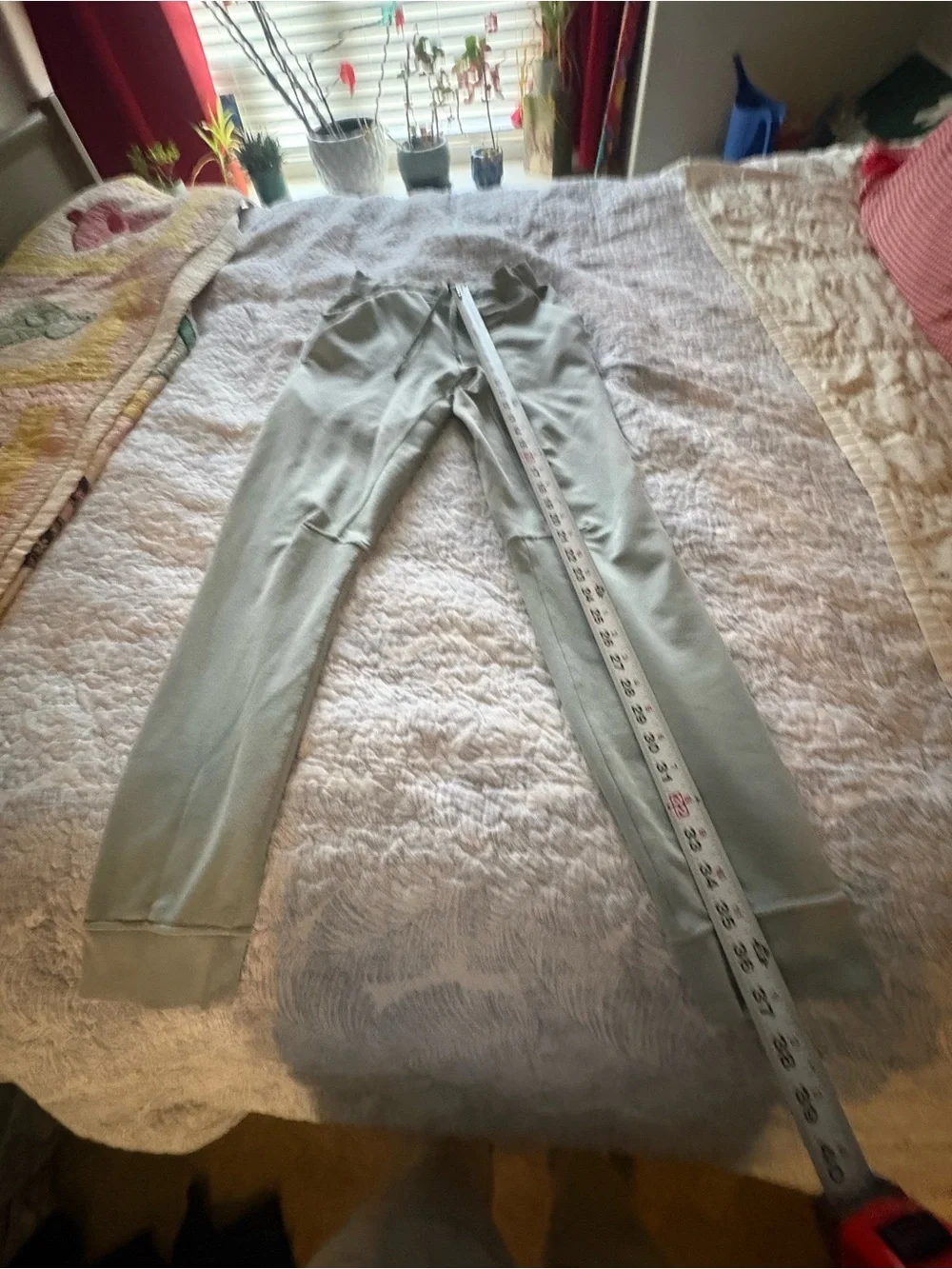 lululemon athletica Sage Green Drawstring Joggers